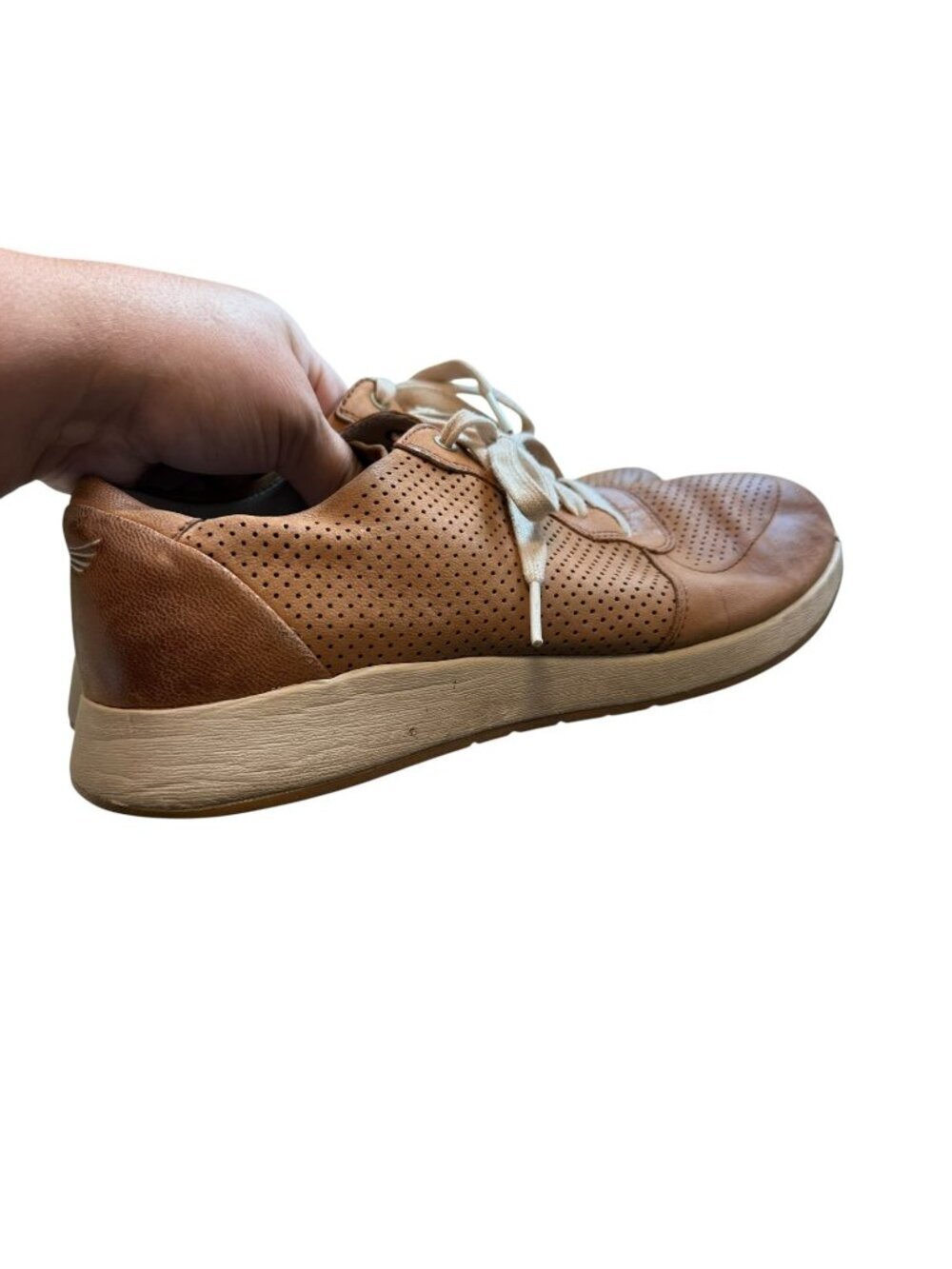 Dansko Christina Perforated Walking Shoes Sneakers Womens Size 8-8.5 US Leather